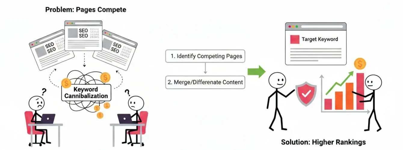 what is keyword cannibalization in seo