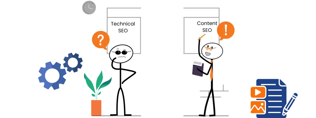 Technical SEO vs Content SEO